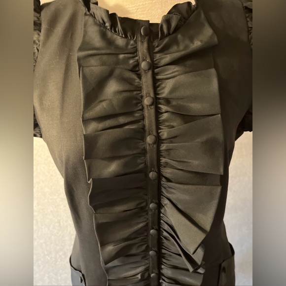 Ted Baker Elegant Ruffle Sleeve Silk
Fitted Dress Sz US 8 - Picture 5 of 13